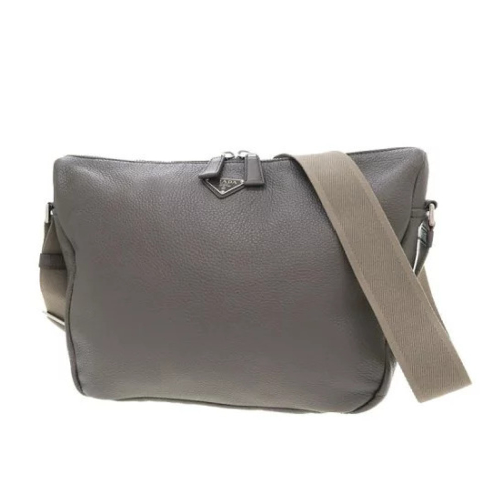 Prada Vitello Daino Leather Shoulder Bag
